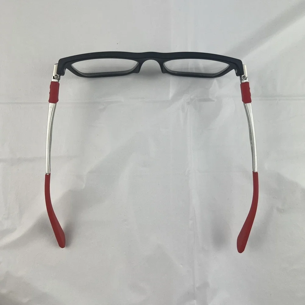 Ray-Ban RB 1549 3652 Kids Youth Eyeglasses FRAMES ONLY Black Red 48-16-125 EUC